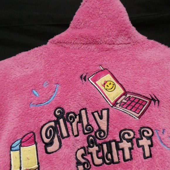 JOE BOXER, youth small, pink bath robe / house coat - Picture 10 of 16